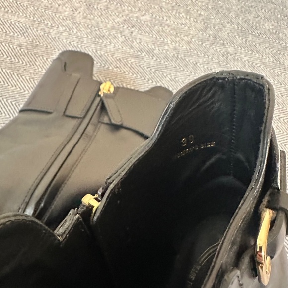 Tod's Black Leather Ankle Booties - Picture 10 of 10